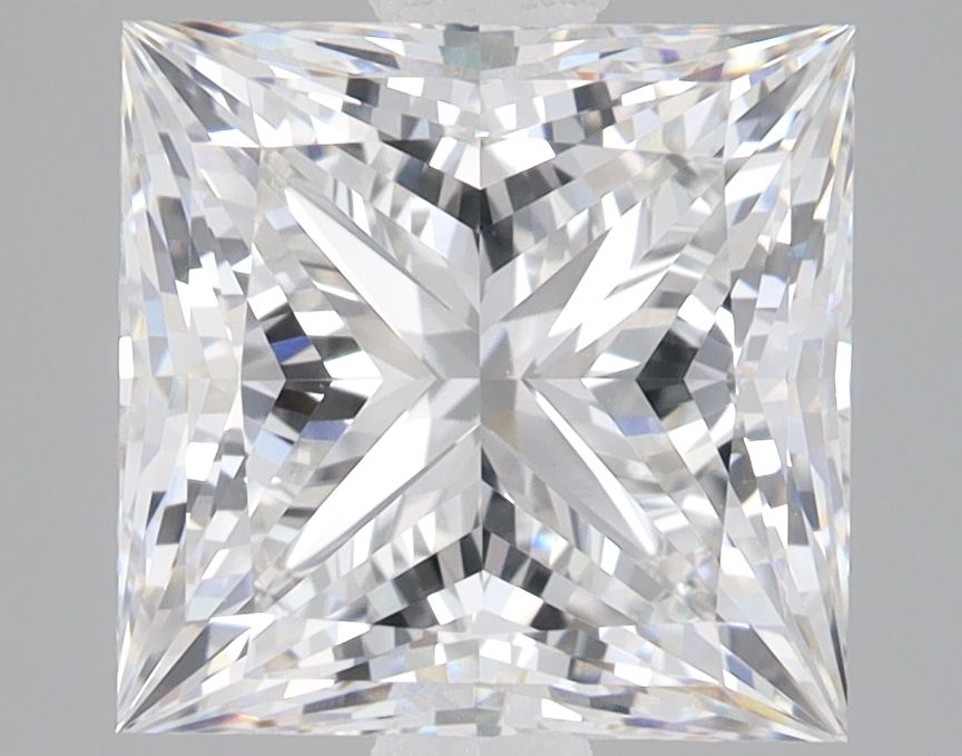 3.85 ct. princess Lab Grown Diamond front image
