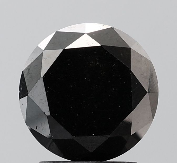 Diament 2.92 ct Fancy Black/VVS2