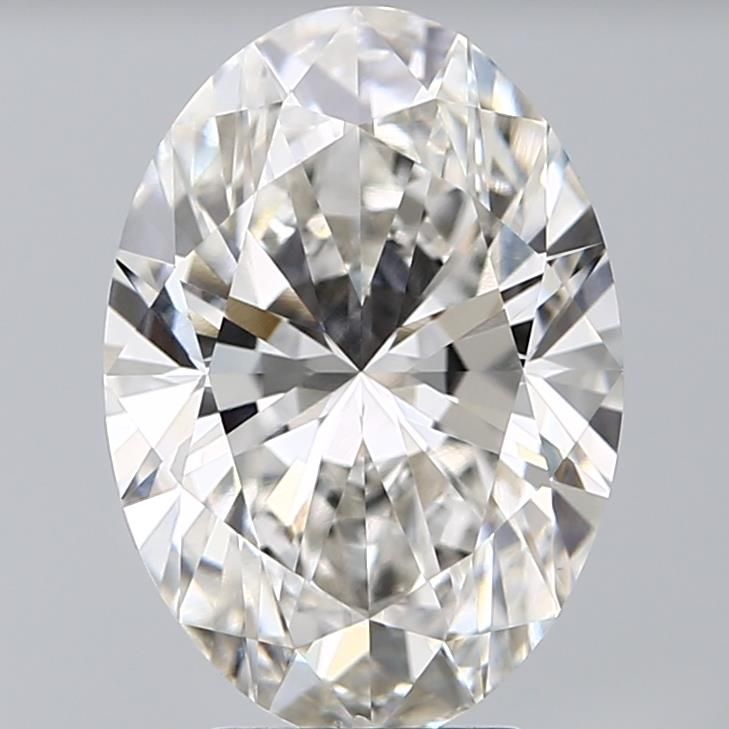4.31 ct. oval Lab Grown Diamond front image