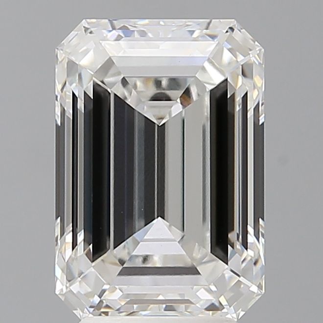 4.09 ct. emerald Lab Grown Diamond front image