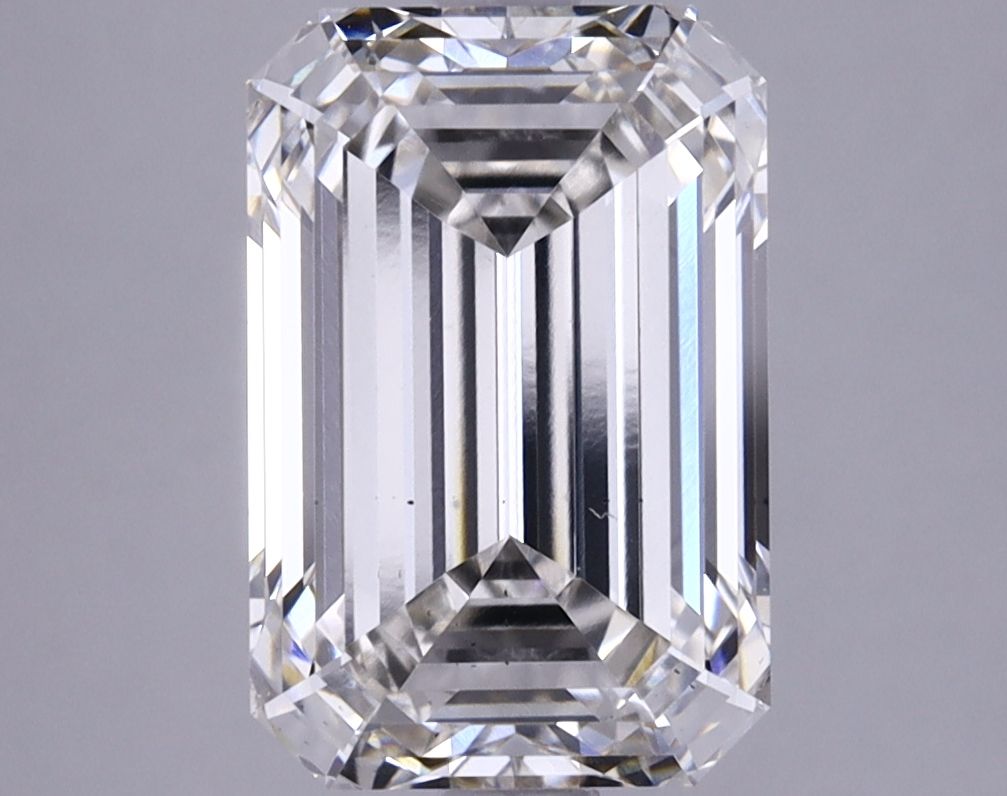 3.76 ct. emerald Lab Grown Diamond front image