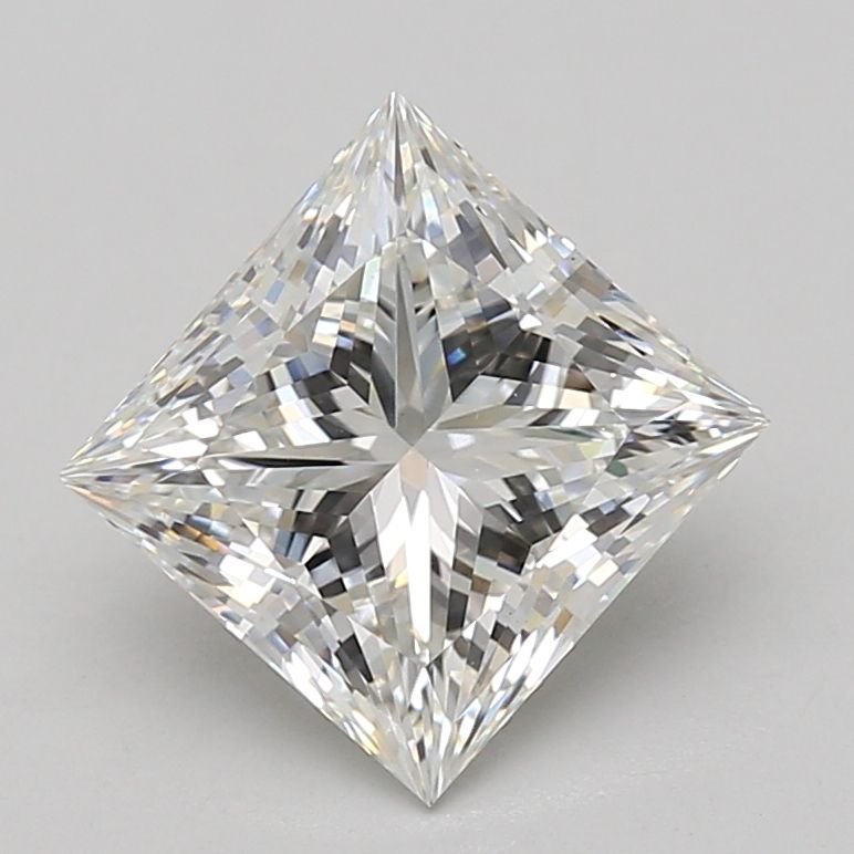 3.09 ct. princess Lab Grown Diamond front image