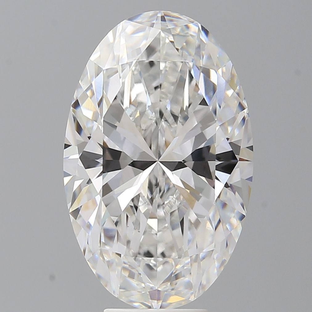 8.07 ct. oval Lab Grown Diamond front image