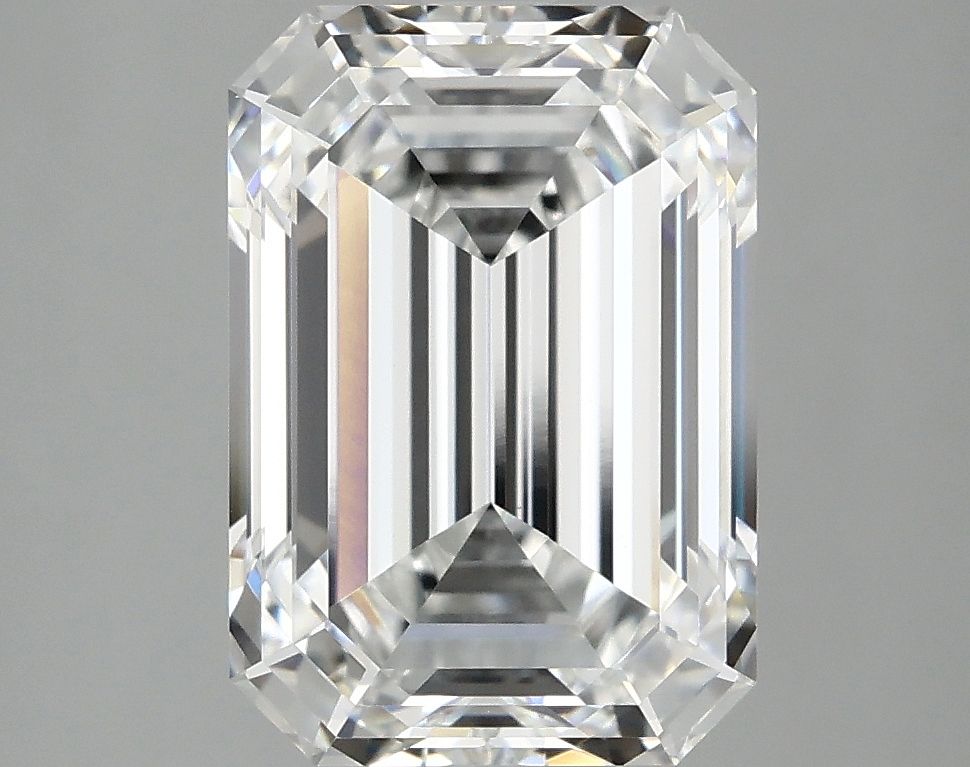 4.10 ct. emerald Lab Grown Diamond front image