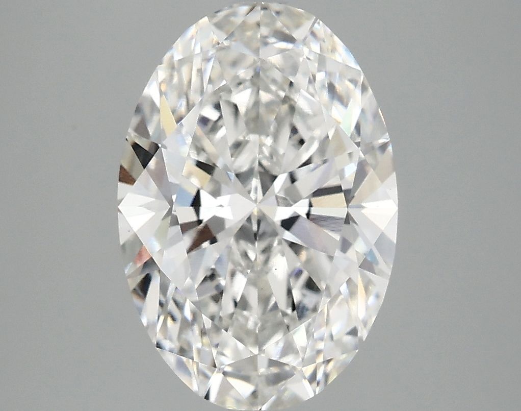 3.10 ct. oval Lab Grown Diamond front image