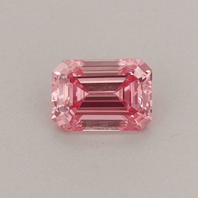 0.35 CT Fancy Vivid Pink EMERALD