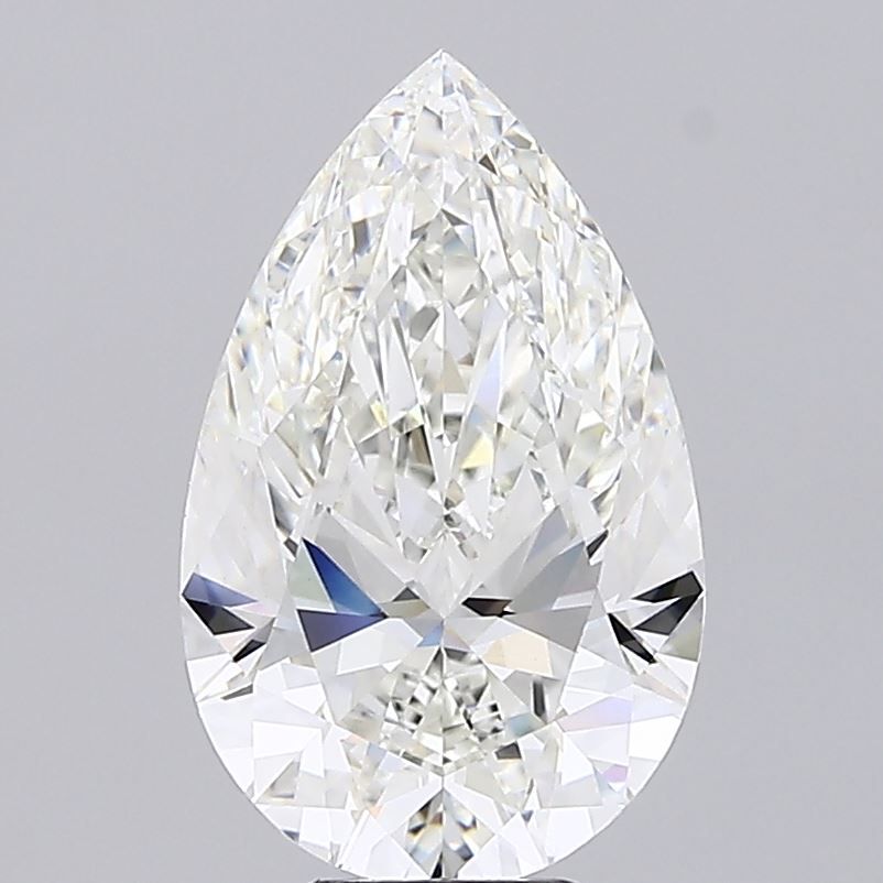 8.04 ct. pear Lab Grown Diamond front image