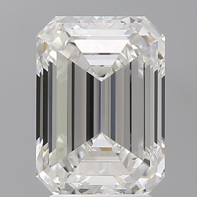 3.60 ct. emerald Lab Grown Diamond front image