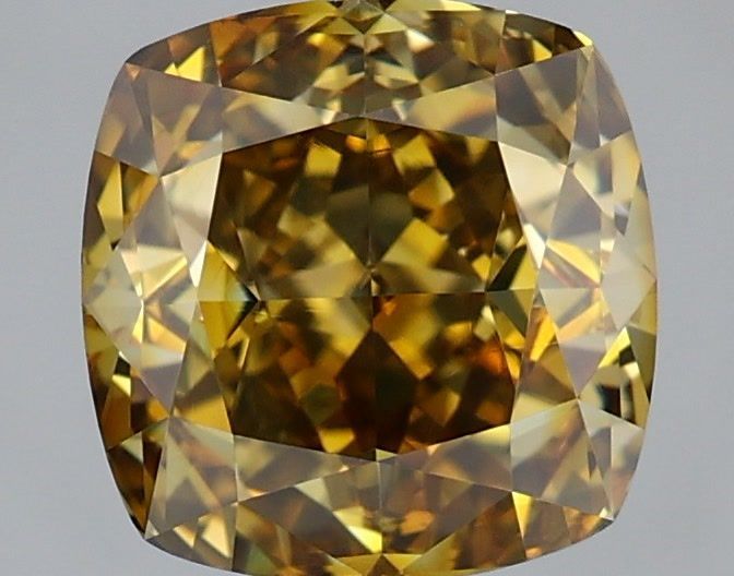 Diament 2.01 ct Fancy Deep Brownish Yellow/SI1