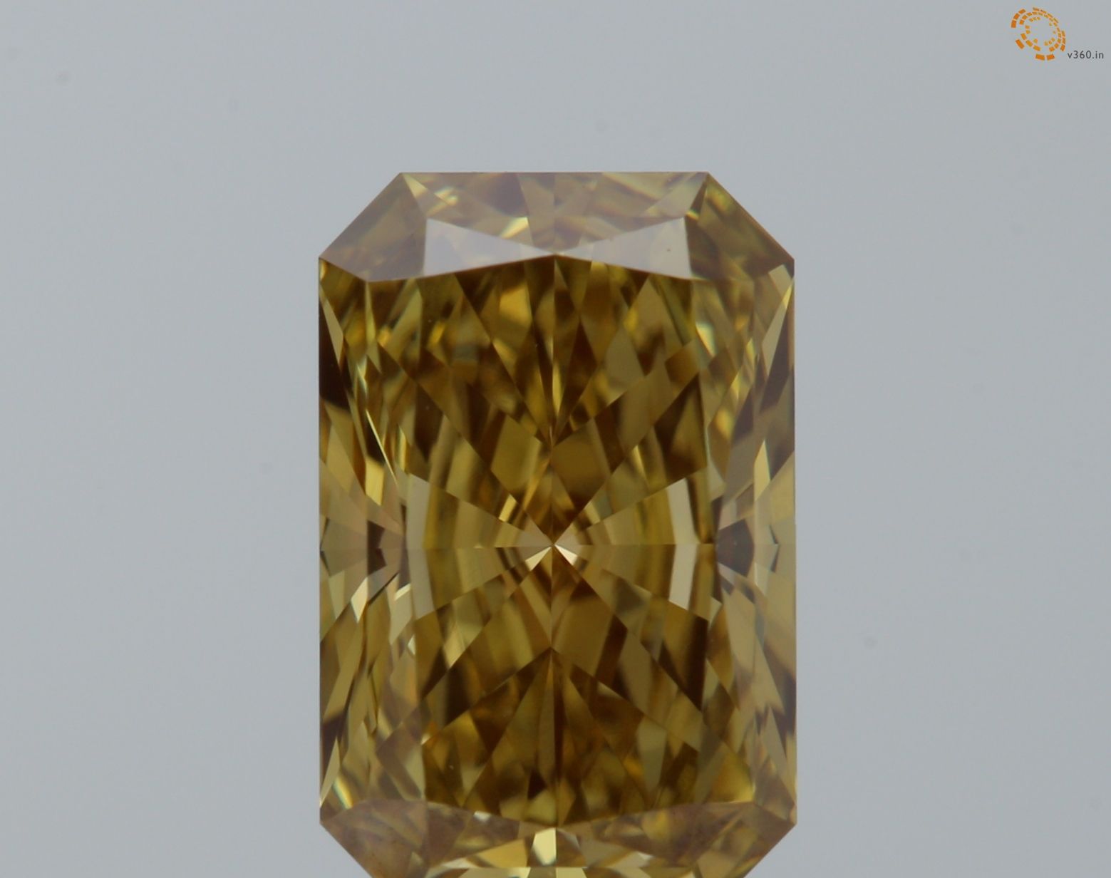 1.0 CT Fancy Intense Brown Yellow RADIANT