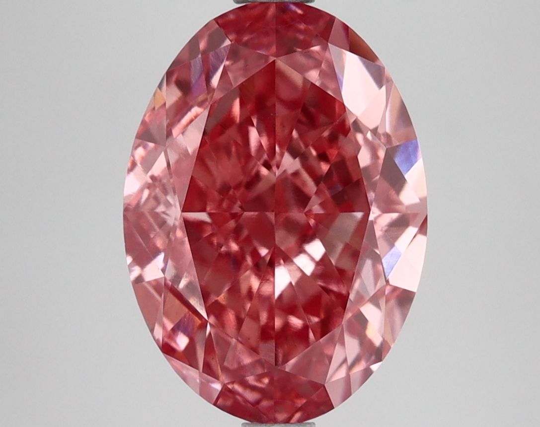 4.12 ct. oval Lab Grown Diamond front image