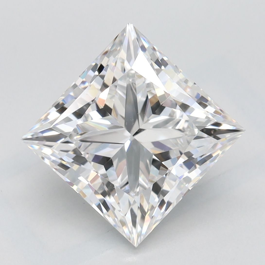 3.07 ct. princess Lab Grown Diamond front image