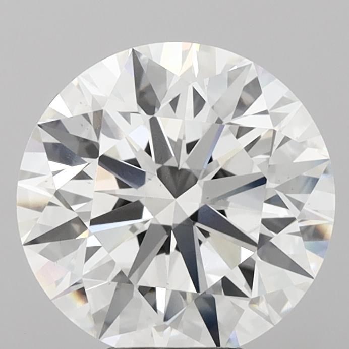6.04 ct. round Lab Grown Diamond front image