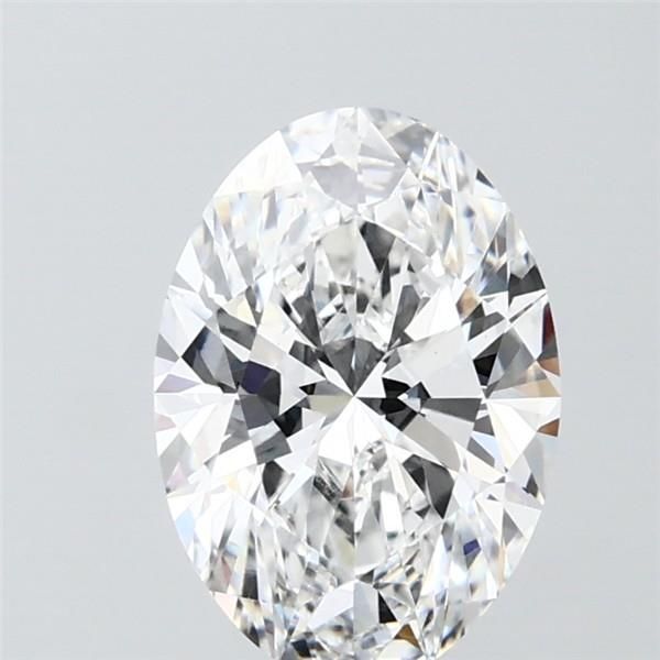 2.04 ct. oval Lab Grown Diamond front image