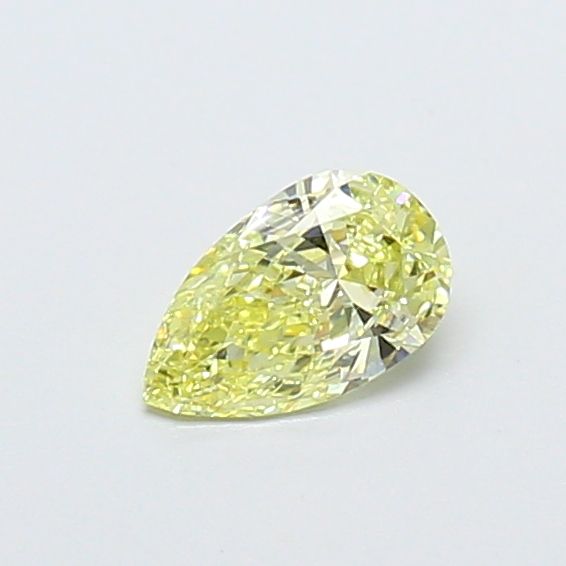 0.33 CT Fancy Yellow PEAR