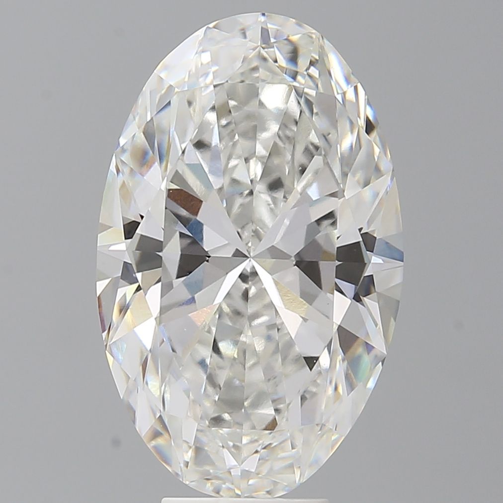 8.05 ct. oval Lab Grown Diamond front image
