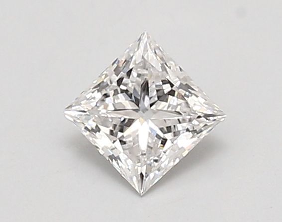 0.66 ct lab-grown Princess Diamond