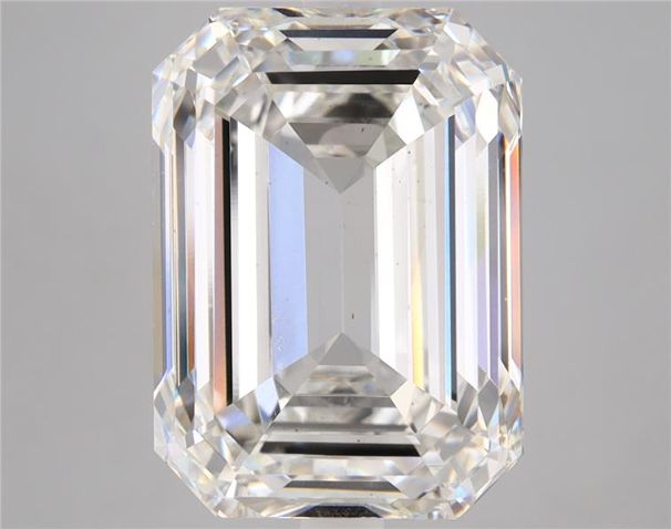 10.01 ct. emerald Lab Grown Diamond front image