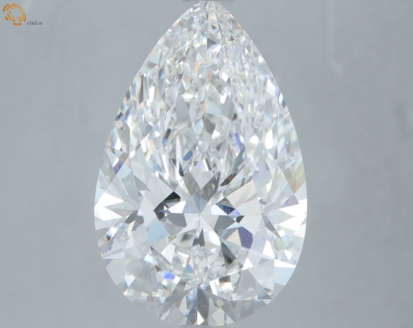 5.08 ct. pear Lab Grown Diamond front image