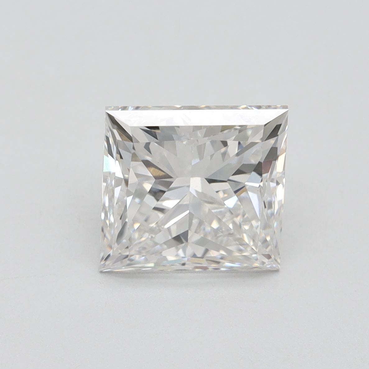 3.04 ct. princess Lab Grown Diamond front image