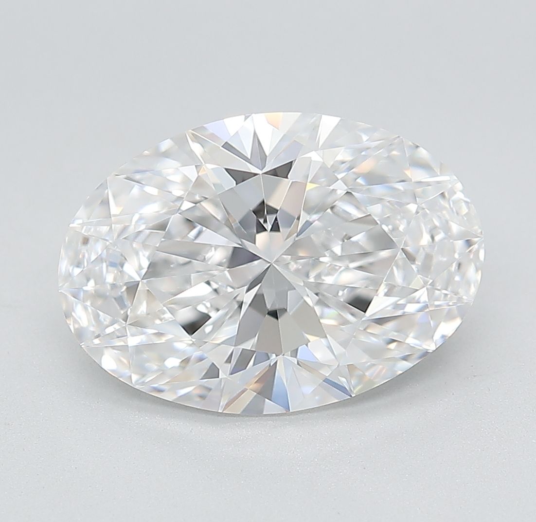 4.03 ct. oval Lab Grown Diamond front image