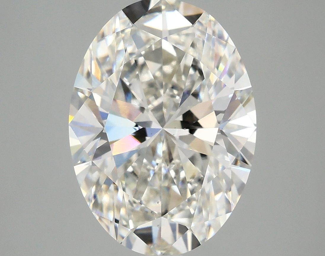 4.09 ct. oval Lab Grown Diamond front image