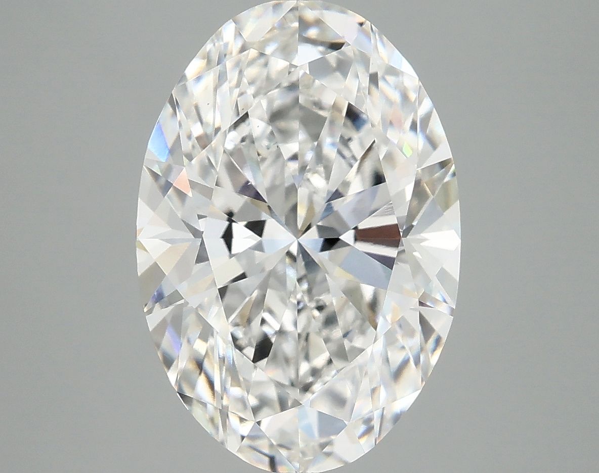 5.04 ct. oval Lab Grown Diamond front image