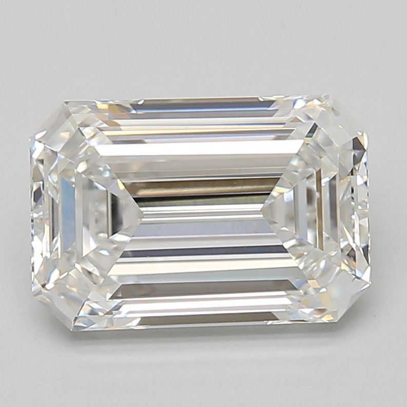4.08 ct. emerald Lab Grown Diamond front image