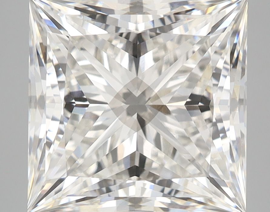 6.14 ct. princess Lab Grown Diamond front image
