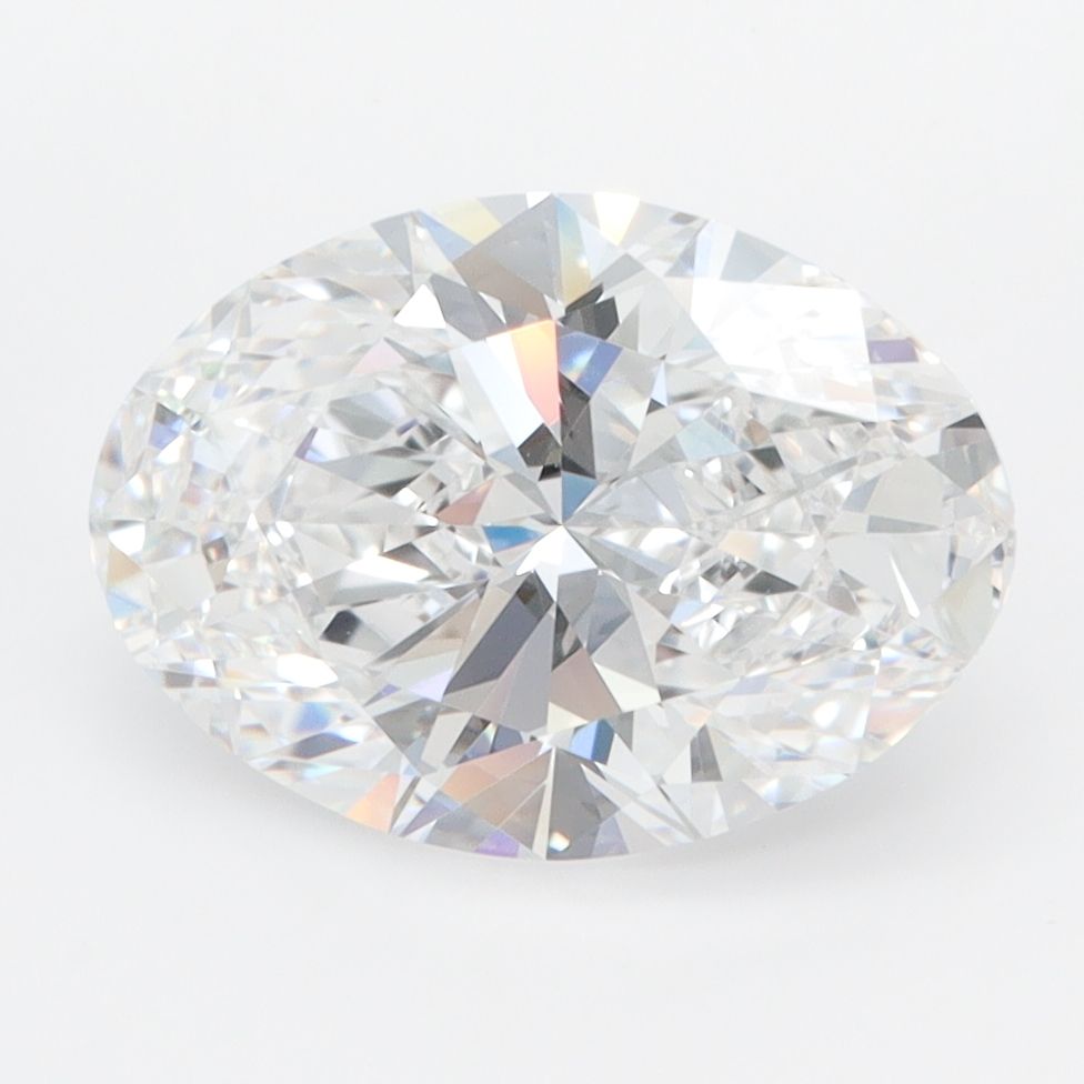 3.00 ct. oval Lab Grown Diamond front image