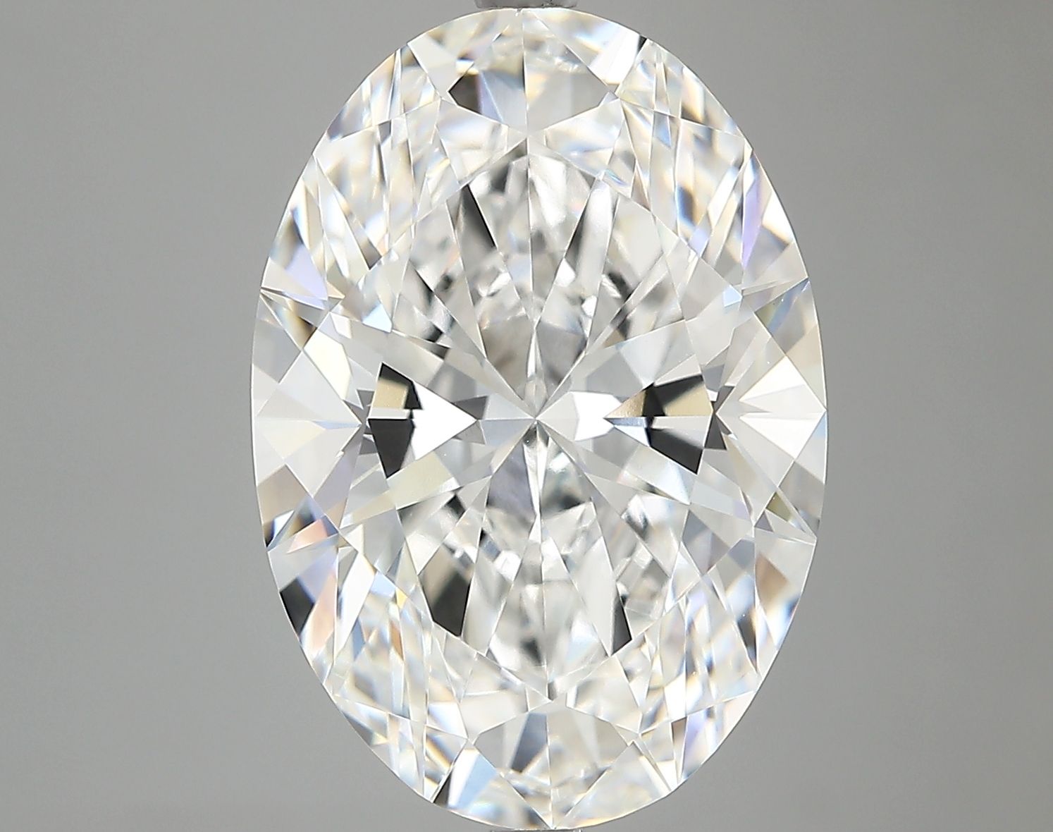 7.07 ct. oval Lab Grown Diamond front image
