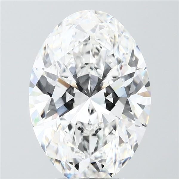 5.07 ct. oval Lab Grown Diamond front image