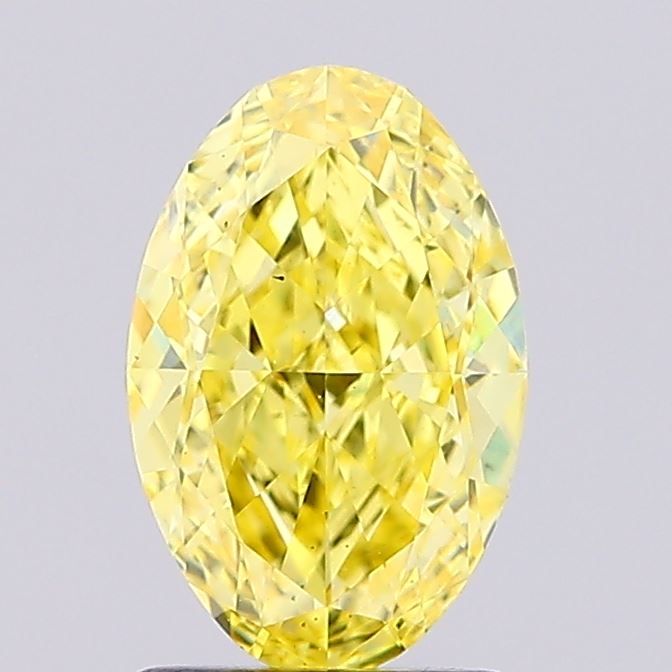 2.02 ct. oval Lab Grown Diamond front image