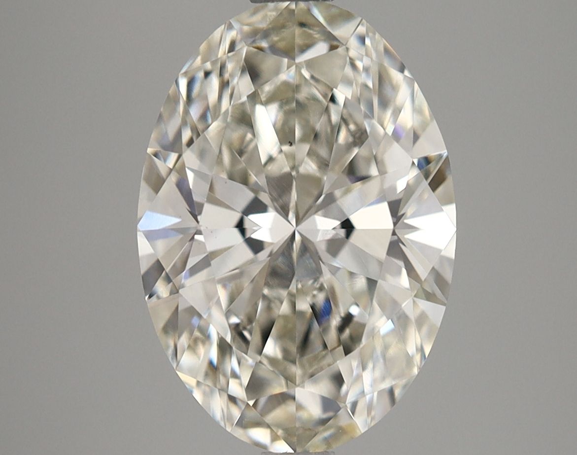 3.65 ct. oval Lab Grown Diamond front image