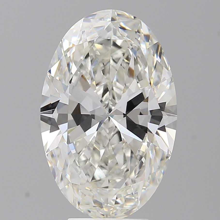 5.58 ct. oval Lab Grown Diamond front image