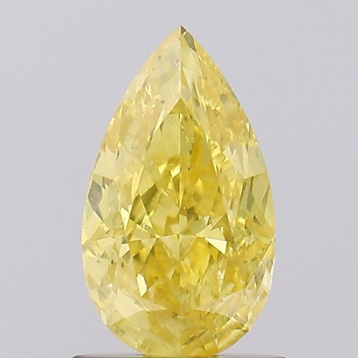 Diament 1.0 ct Fancy Intense Yellow/I2