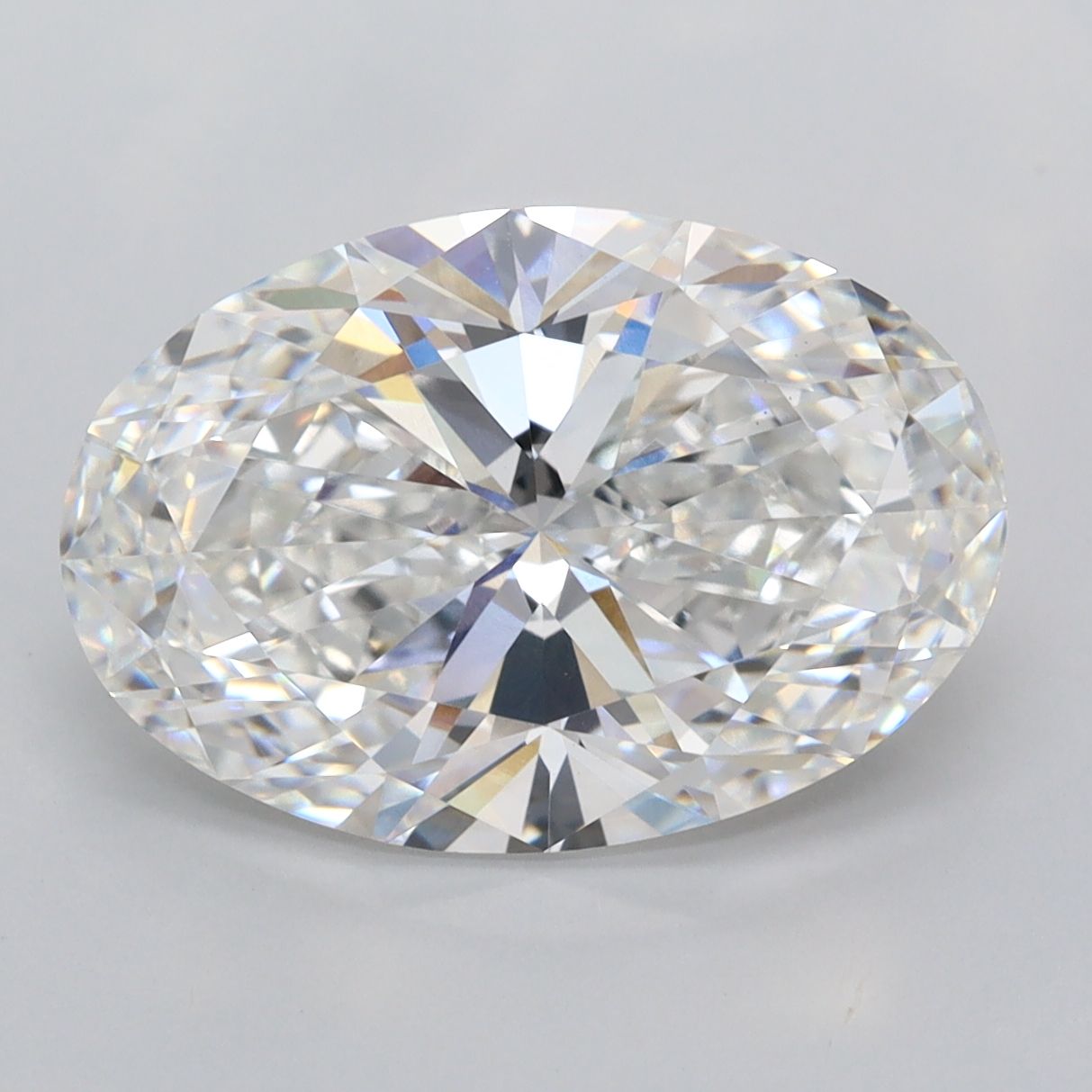5.05 ct. oval Lab Grown Diamond front image