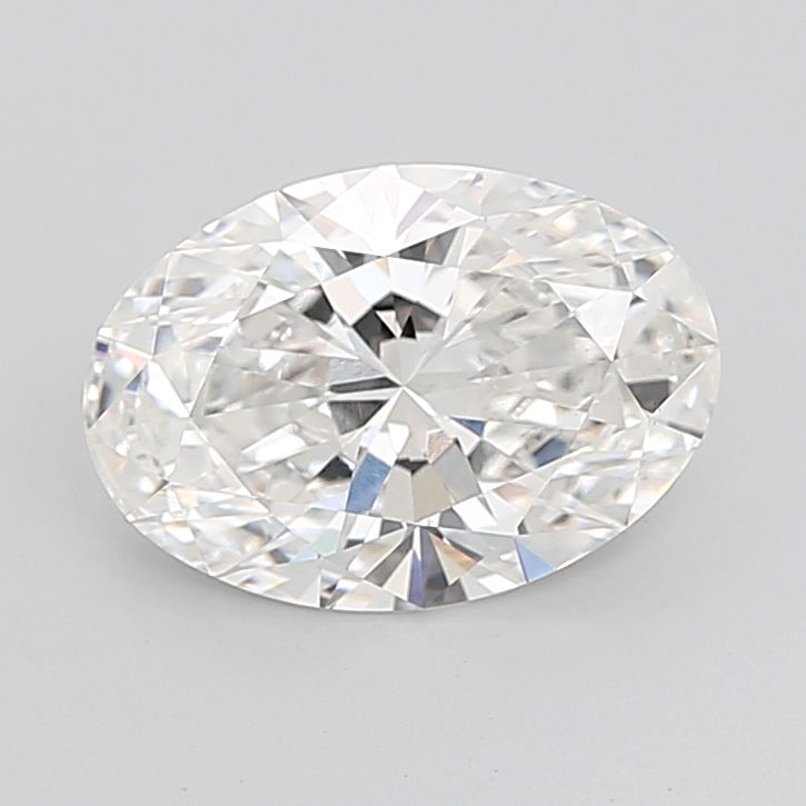 6.06 ct. oval Lab Grown Diamond front image