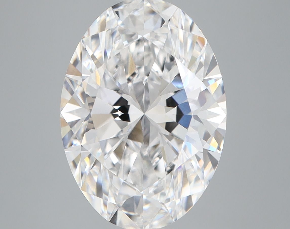 4.08 ct. oval Lab Grown Diamond front image