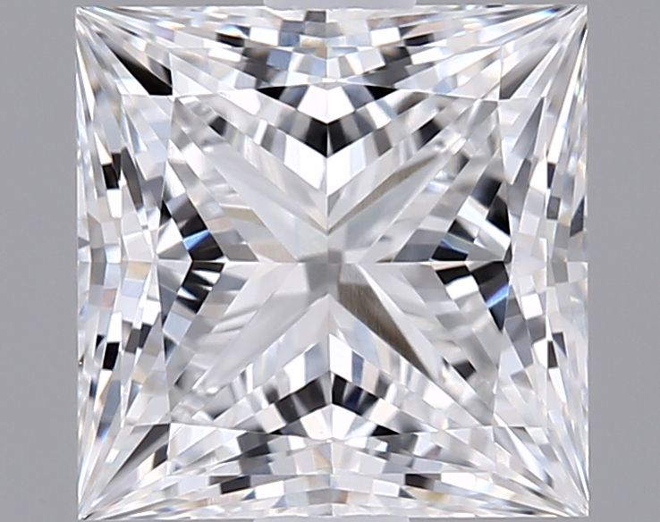 1.54 ct lab-grown Princess Diamond