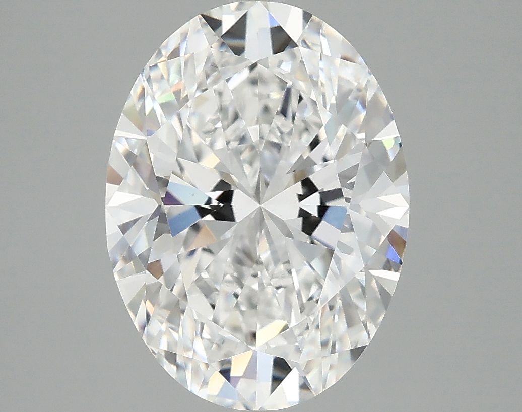 4.02 ct. oval Lab Grown Diamond front image