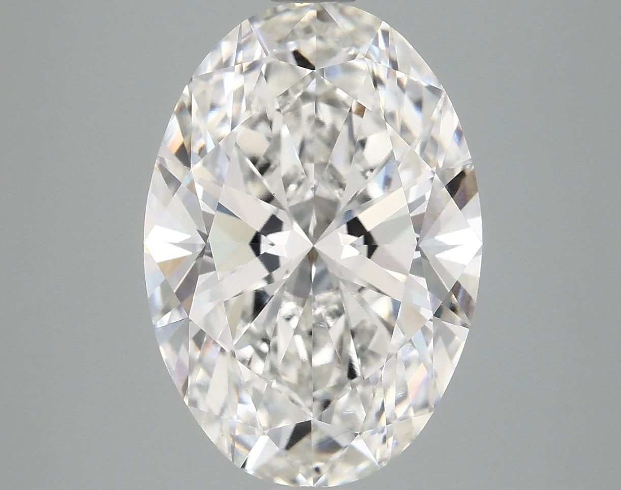 5.05 ct. oval Lab Grown Diamond front image