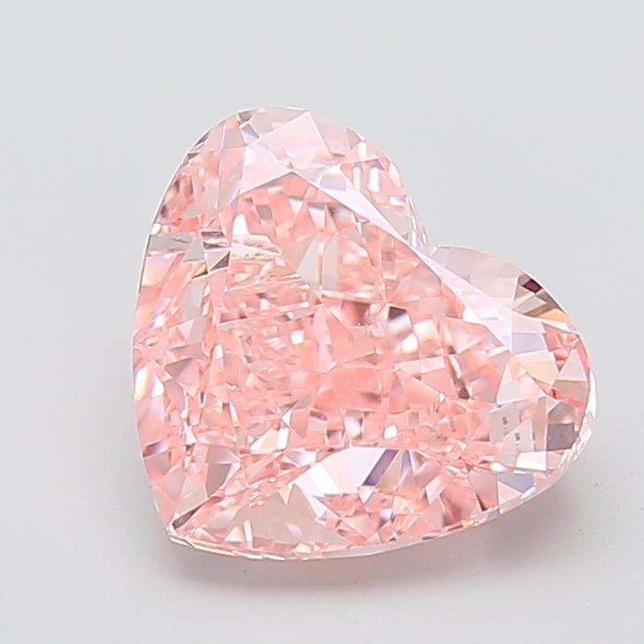 5.28 ct. heart Lab Grown Diamond front image