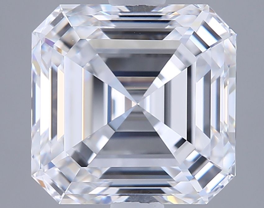 2.57 ct lab-grown Asscher Diamond