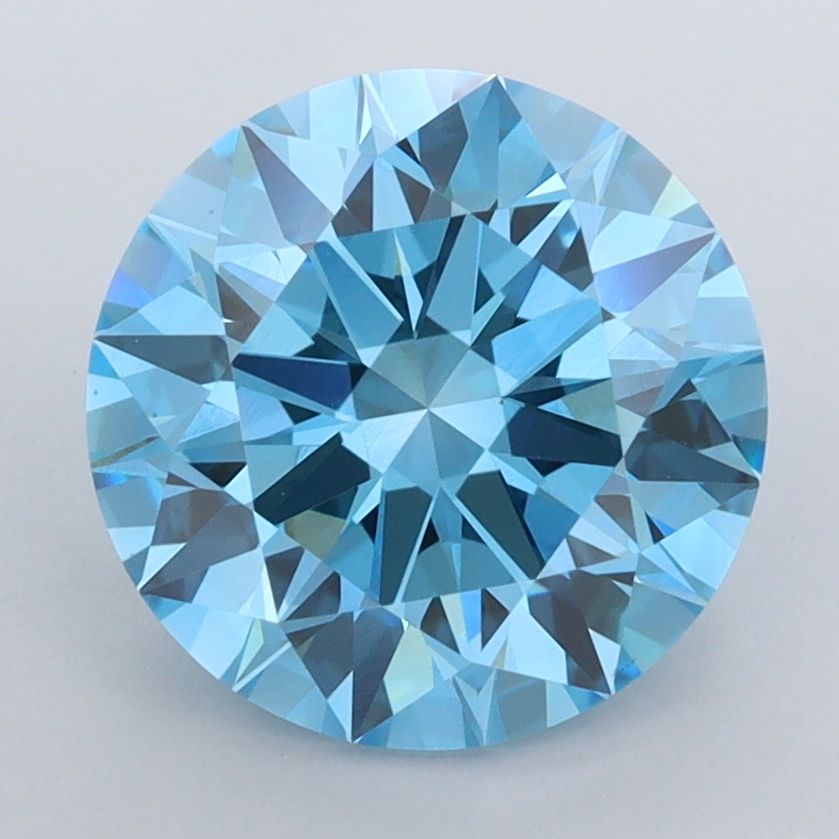 3.08 ct Round diamond