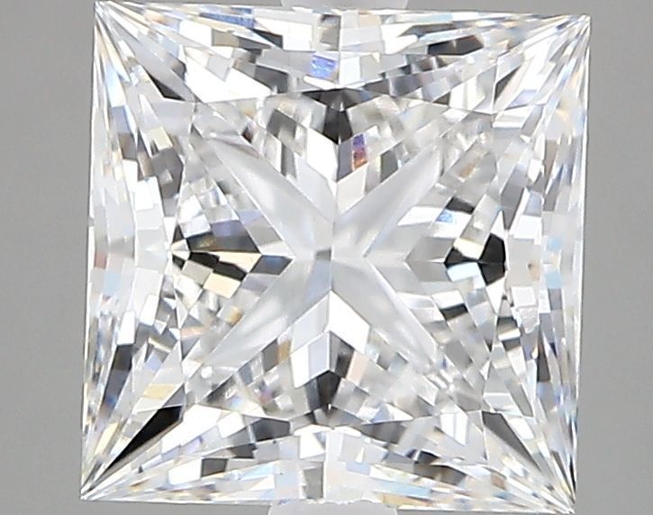 2.92 ct. princess Lab Grown Diamond front image