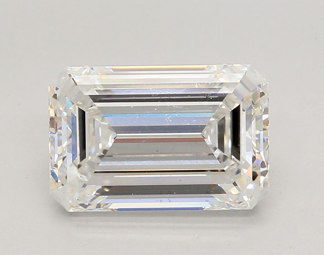 4.58 ct. emerald Lab Grown Diamond front image
