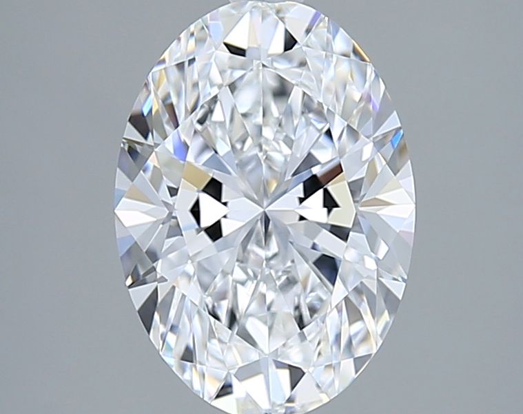 2.09 ct. oval Lab Grown Diamond front image