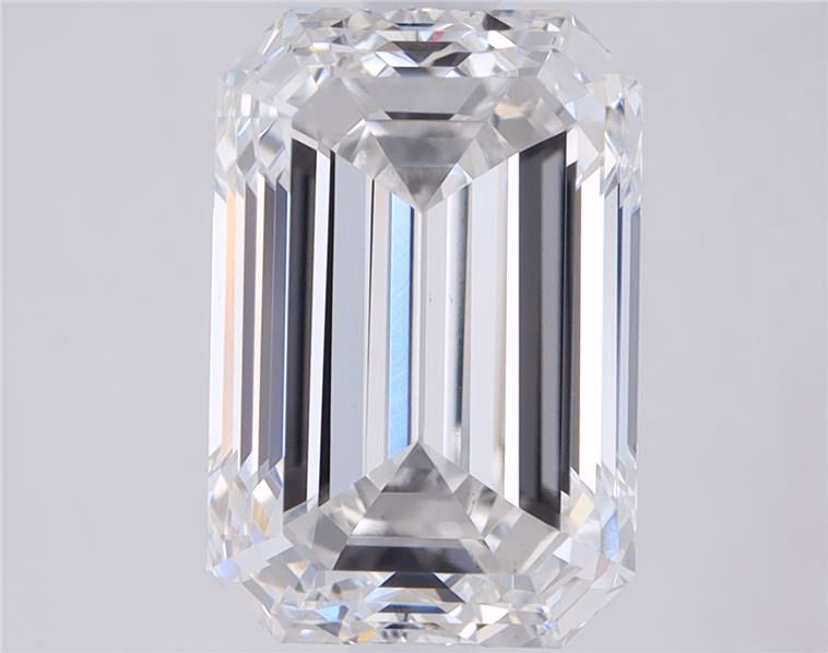 3.86 ct. emerald Lab Grown Diamond front image