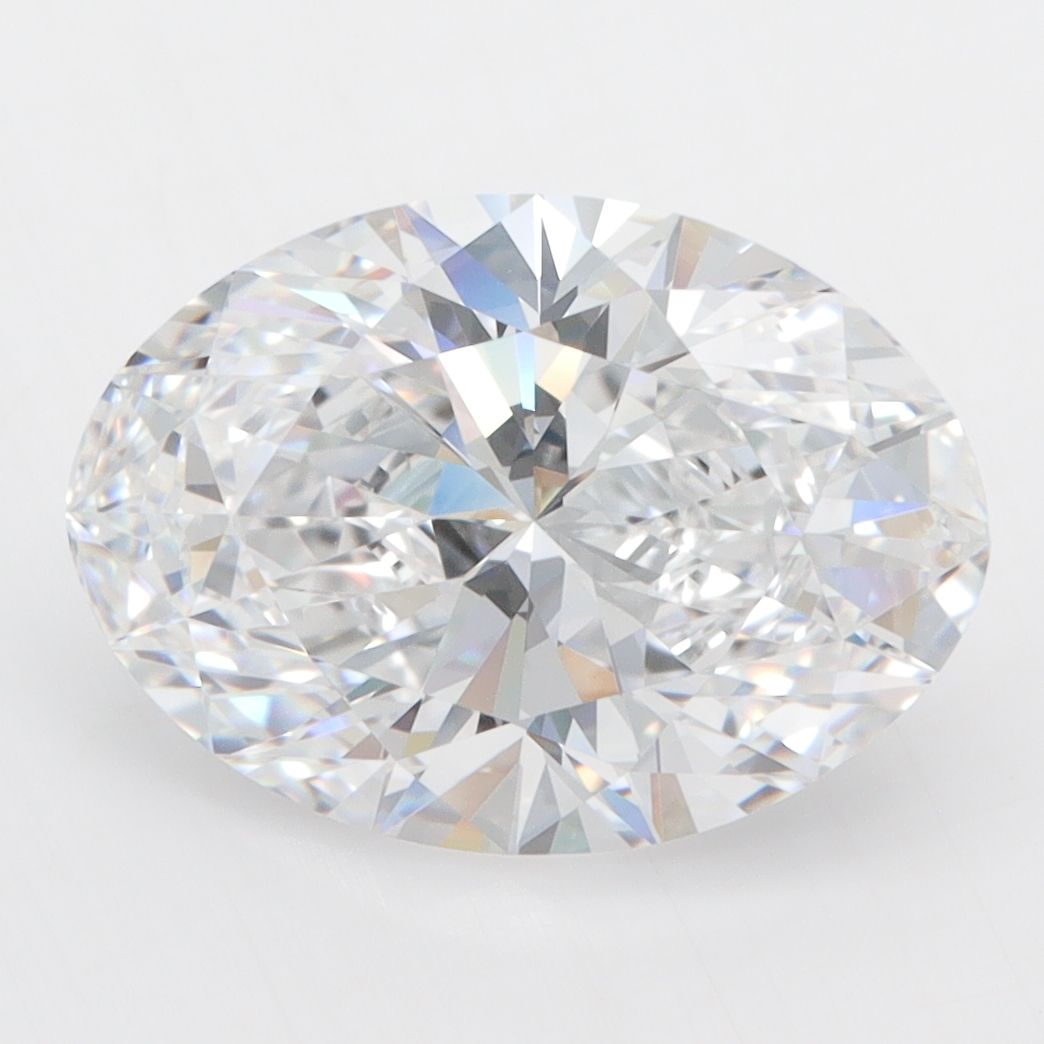 4.09 ct. oval Lab Grown Diamond front image